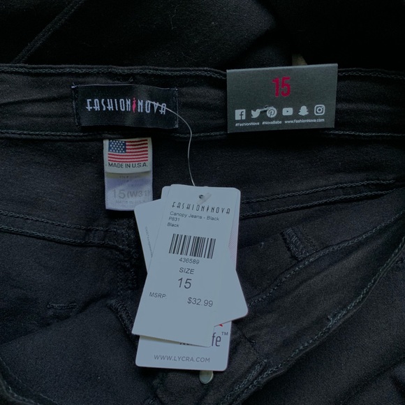 NWT Fashion Nova Jeans - Picture 4 of 4
